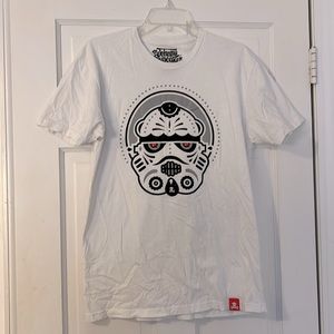 Johnny Cupcakes Storm Trooper Sugar Skull MENS MEDIUM